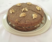 Bolo de nozes fofinho!