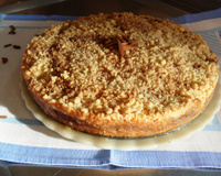 Cuca fácil de maçã