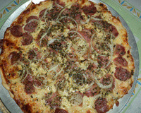 Massa básica para pizza