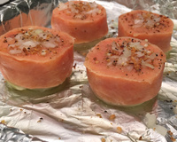 Medalhão de salmão