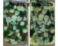 Filé de frango com couve flor ao forno