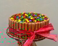 Bolo de Kit Kat à minha moda