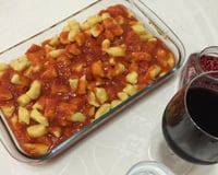 Nhoque de mandioquinha