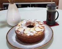 Bolo de maçã e iogurte