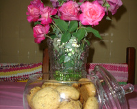 Cookies com gotas de chocolate