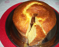 Massa de pão de ló com laranja