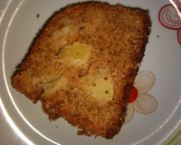 Bolo de maçã com canela integral