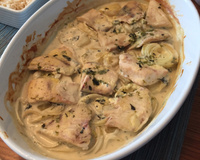 Tilápia com batatas ao forno