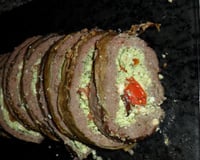 Rocambole de carne moída light