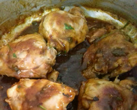 Coxas de frango ao molho