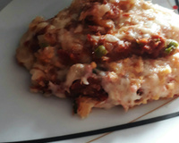 Escondidinho de charque fácil