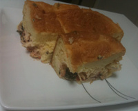 Torta quiche de espinafre