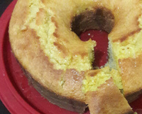 Bolo de laranja molhadinho