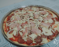 Pizza de liquidificador