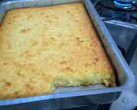 Bolo de aipim cremoso tradicional