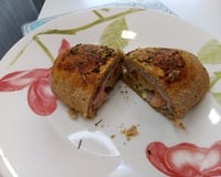 Massa de focaccia italiana