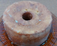 Massa de pão de ló com laranja