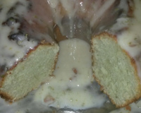 Bolo de gelatina de limão