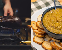 "E assim você terá sempre um belo babaganoush": a receita de pasta de berinjela defumada você pode até congelar