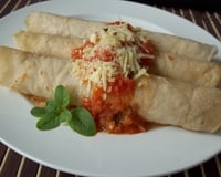 Panqueca de ricota e espinafre