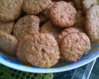 Biscoito de aveia e mel