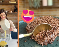 Molhadinho! Macio! Saboroso! Esse bolo de brigadeiro quente é a perfeição em forma de doce!