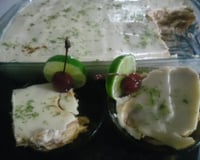 Pavê de limão com leite em pó