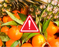 A fruta brasileira com maior teor de agrotóxicos, segundo a Anvisa