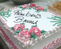 Cobertura especial para confeitaria fina