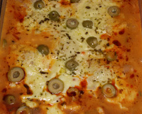 Macarrão ninho ao forno