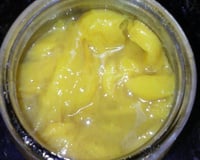 Doce de manga em caldas