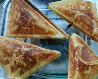 Pão de queijo de sanduicheira