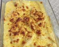 Filé de frango ao vinho branco