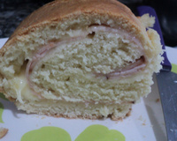 Pão caseiro com fermento em pó da Denise