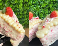 Fatia cravejada: bolo inspirado no morango cravejado é mais uma versão do doce do momento e tem tudo para ser um sucesso de vendas