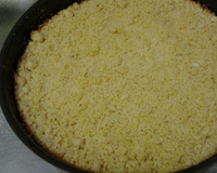 Torta de maçã crocante