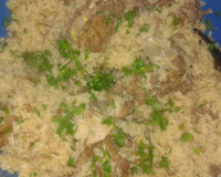 Arroz com suã de porco