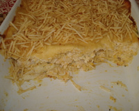 Fricassê saboroso de frango