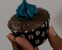 Cupcake de chocolate