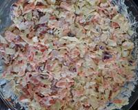 Salada cremosa de repolho