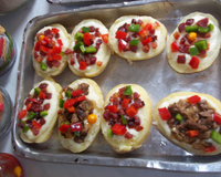 Batatas recheadas deliciosas