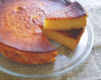 Bolo de aipim feito no liquidificador