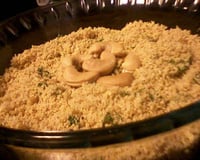 Farofa com castanha de caju