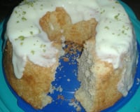 Bolo de limão de padaria