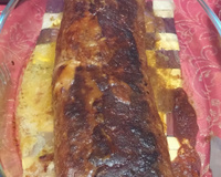 Rocambole de carne moída