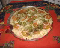 Massa de pizza de liquidificador