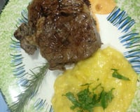 Purê de mandioquinha