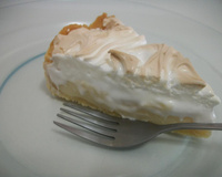 Torta de limão com cobertura de marshmallow