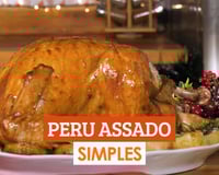 Peru assado simples