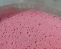 Pudim de gelatina de morango facíl